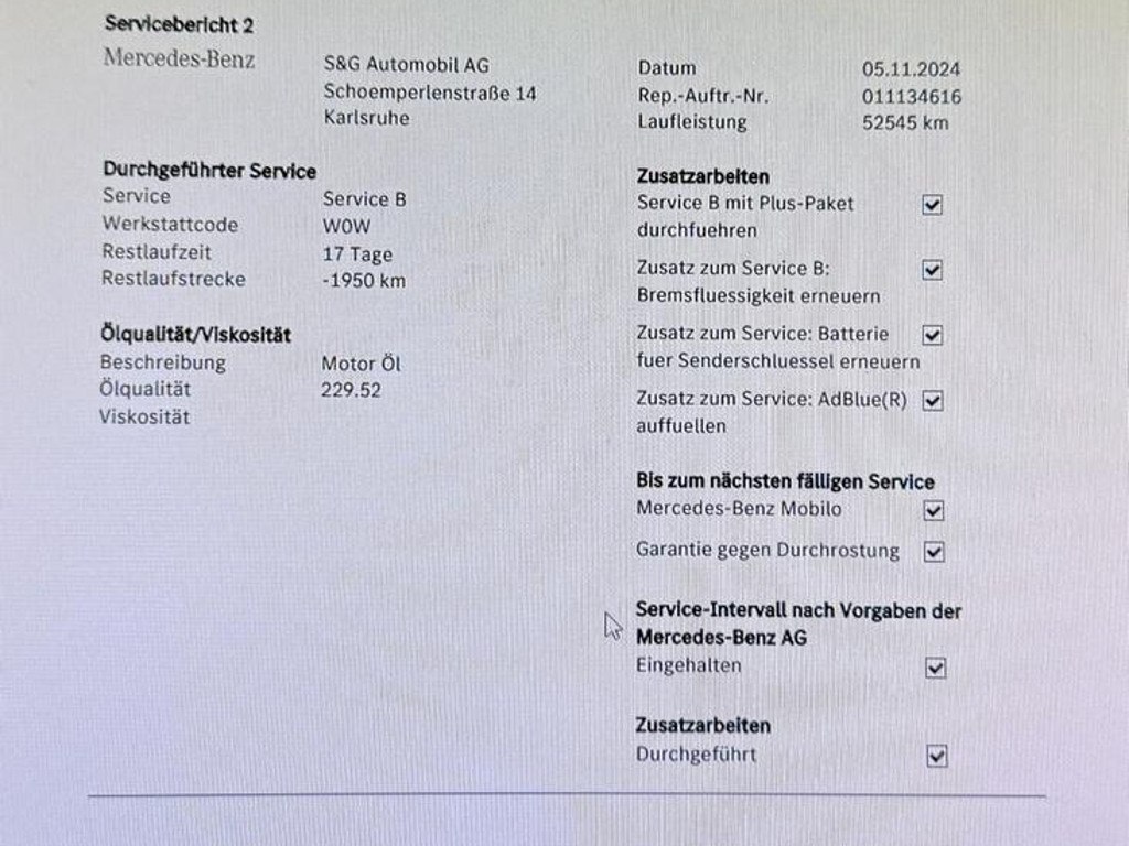 Mercedes-Benz B-Klasse