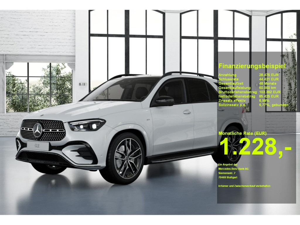 Mercedes-Benz GLE-Klasse 2026 Hybride Diesel