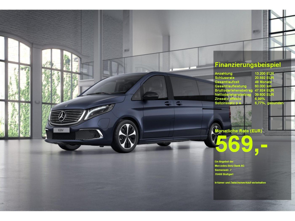 Mercedes-Benz EQV 2024 Elektrisch