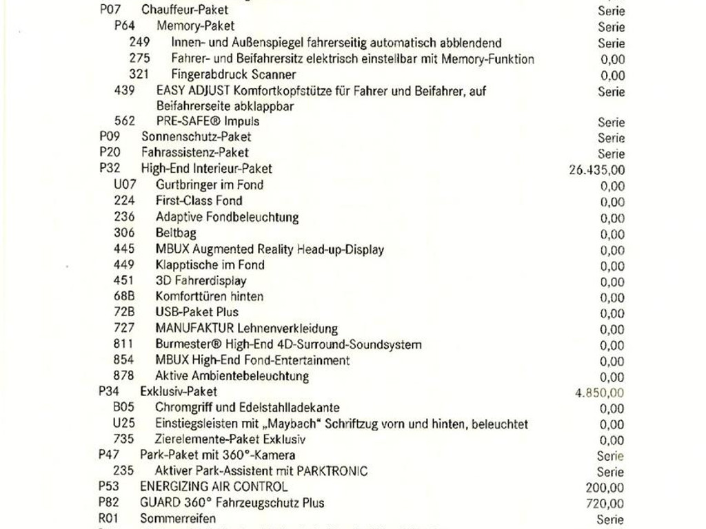 Mercedes-Benz S-Klasse