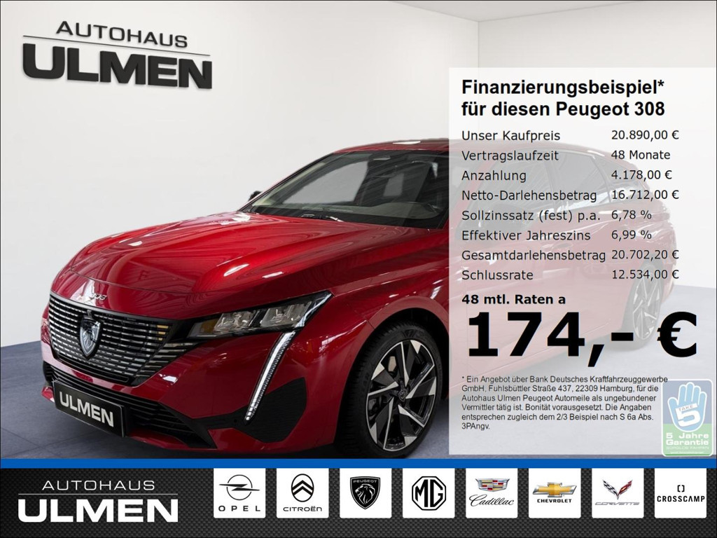 Peugeot 308 2023 Benzine