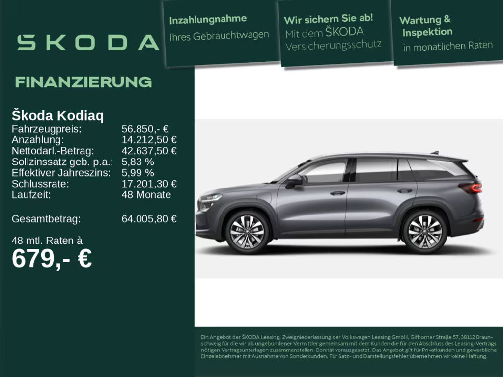Skoda Kodiaq 2026 Hybride Benzine