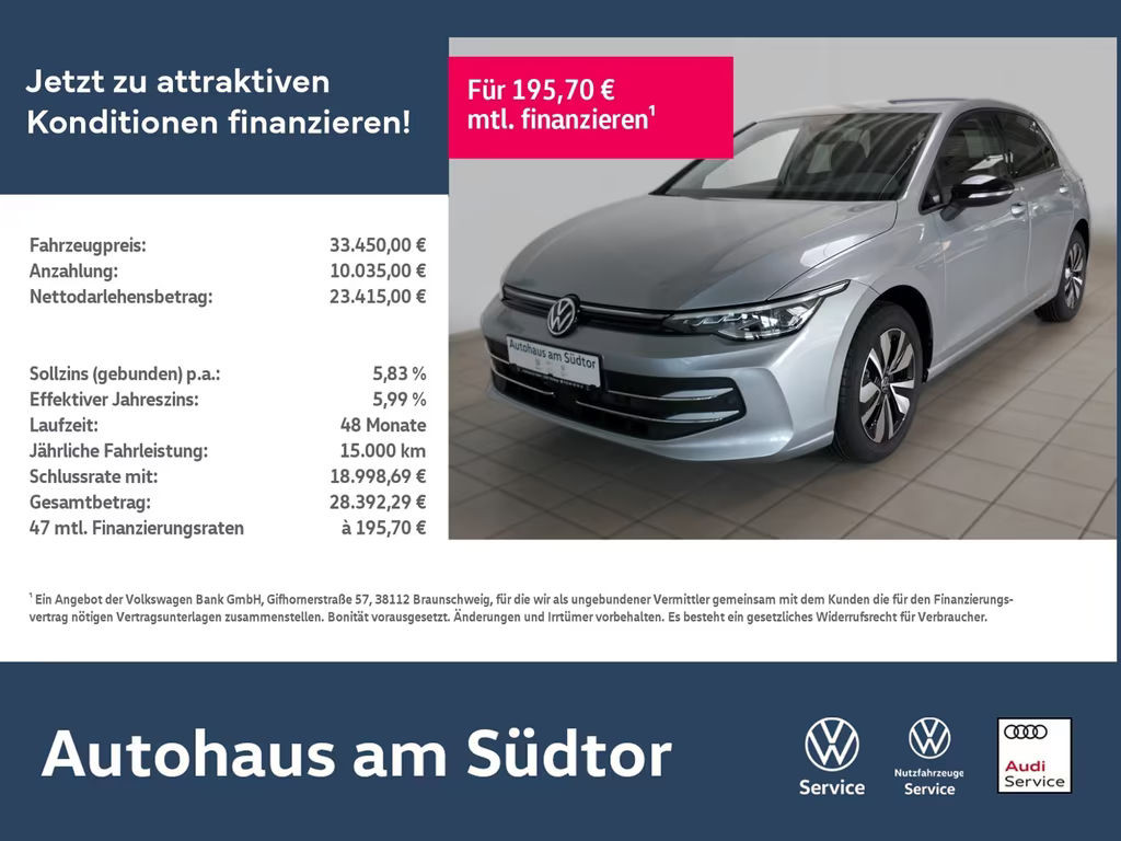 Volkswagen Golf 2025 Benzine