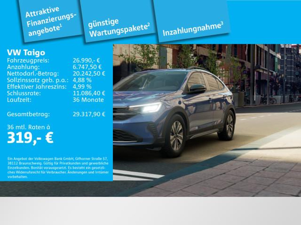 Volkswagen Taigo 2026 Benzine