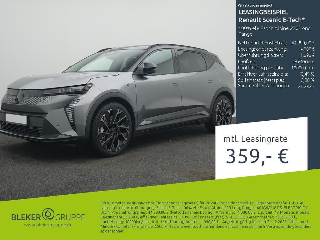 Renault Scenic 2025 Elektrisch