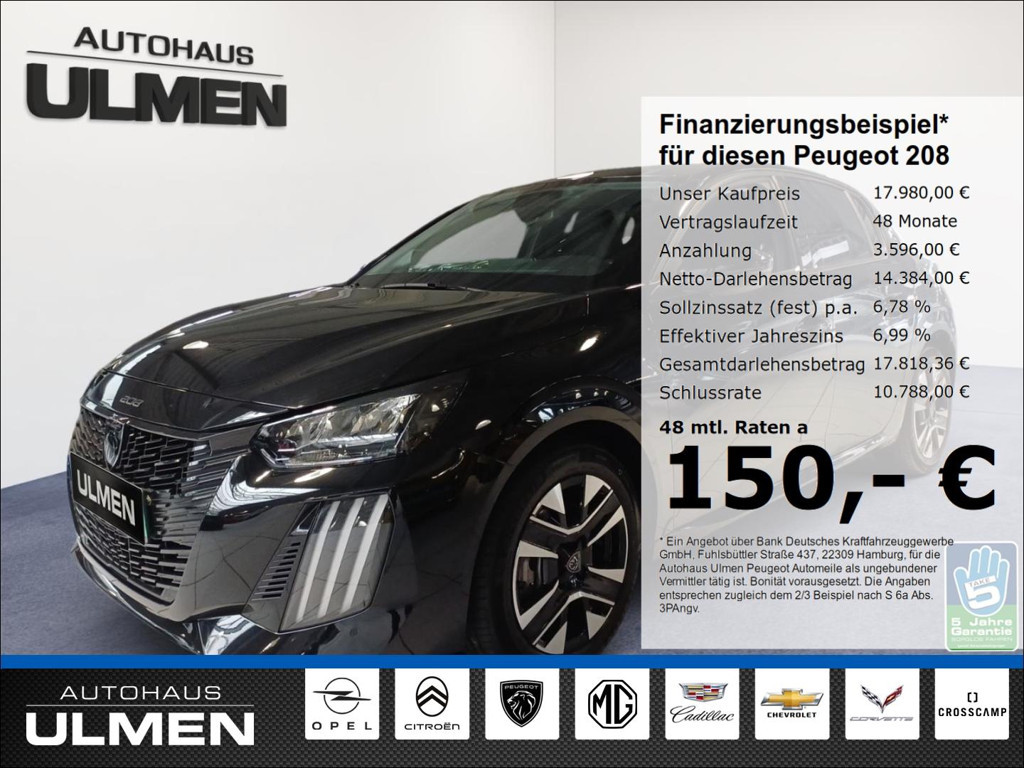 Peugeot 208 2024 Benzine
