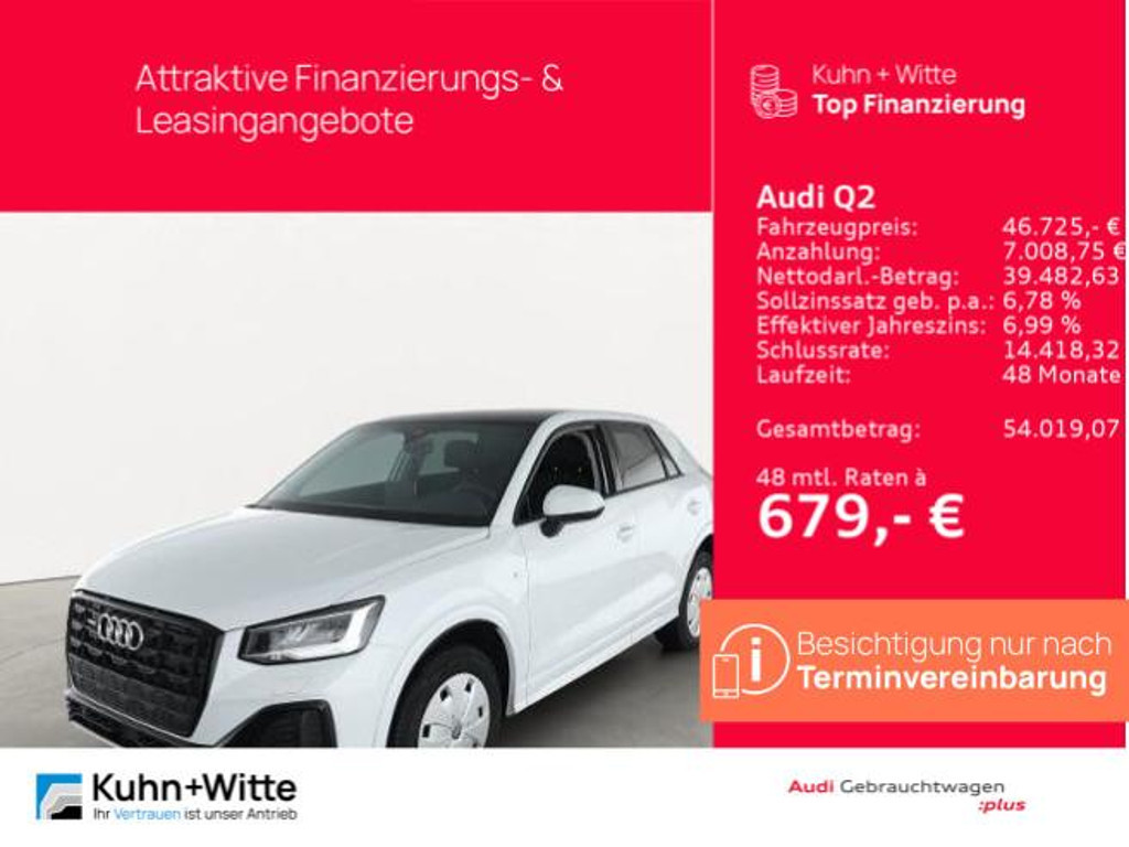 Audi Q2 2025 Benzine