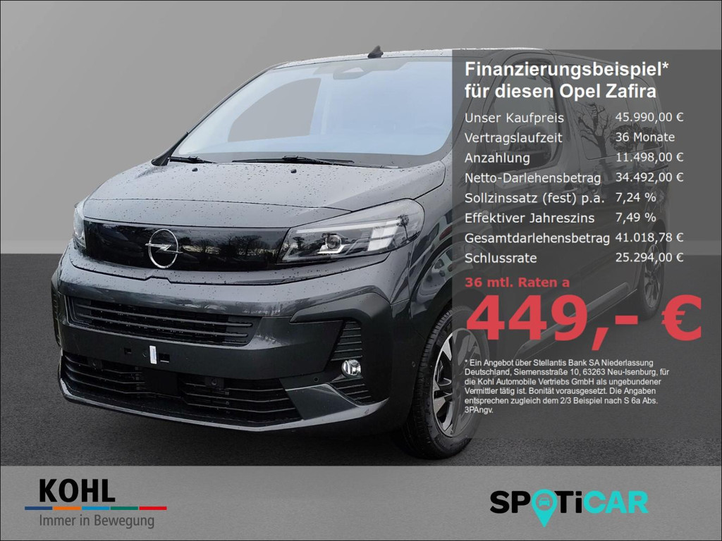 Opel Zafira 2026 Diesel