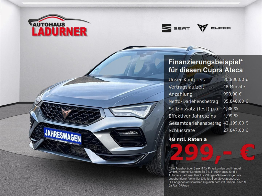 Cupra Ateca 2025 Benzine