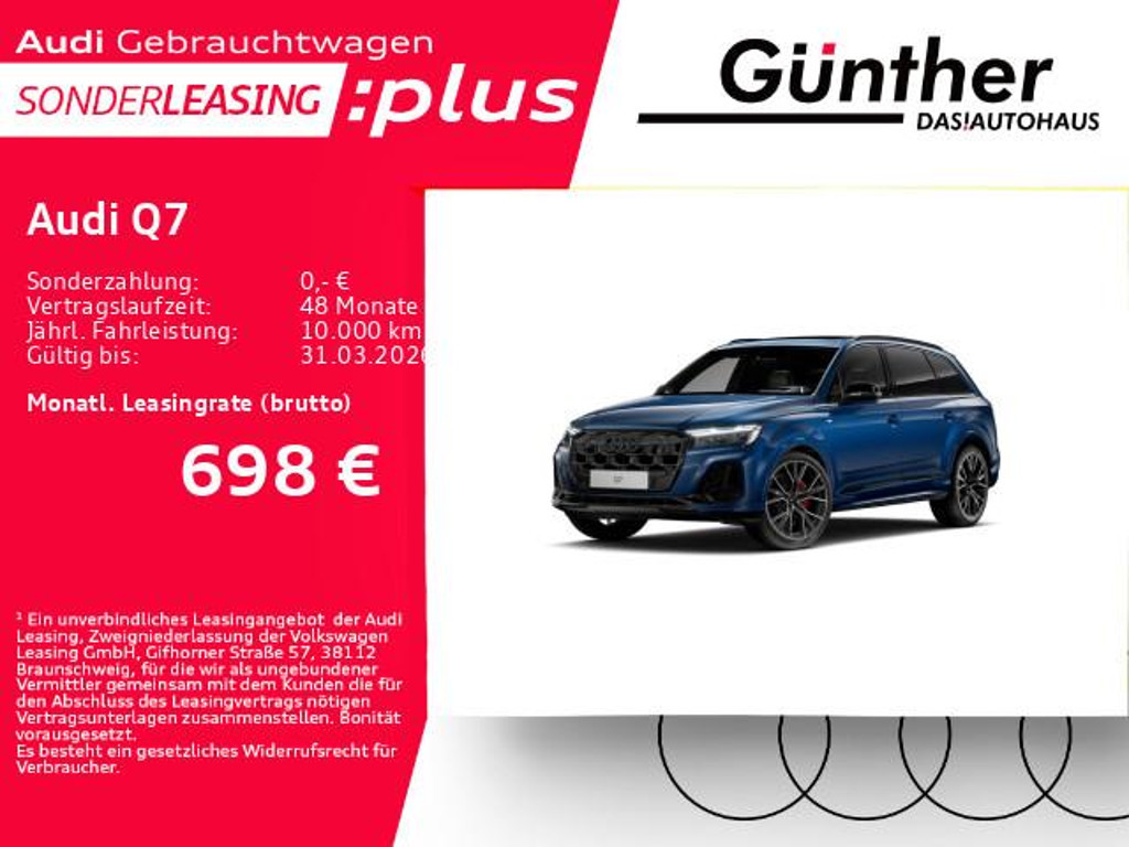 Audi Q7 2025 Benzine