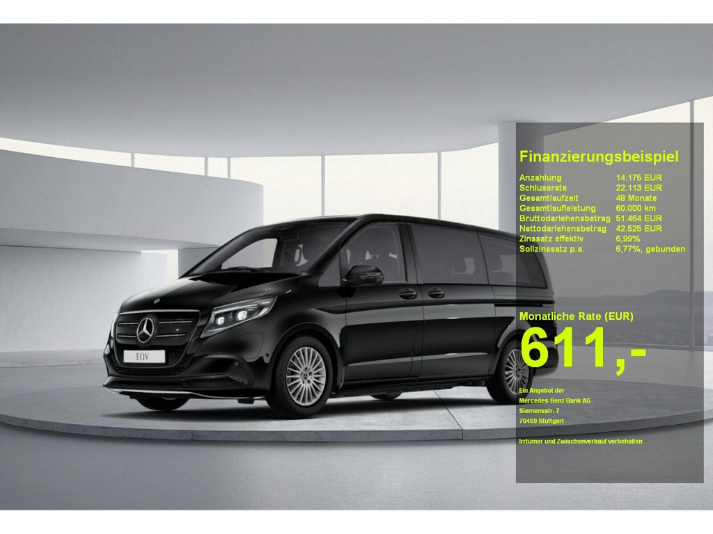 Mercedes-Benz EQV 2025 Elektrisch