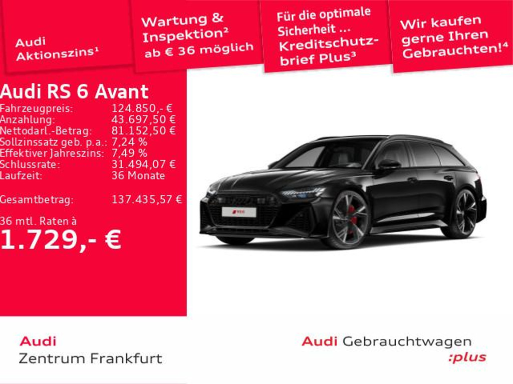 Audi RS6 2025 Benzine
