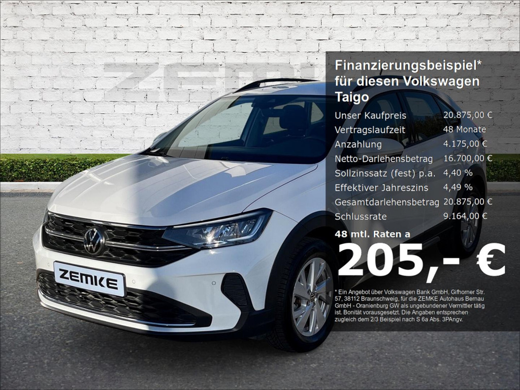 Volkswagen Taigo 2022 Benzine