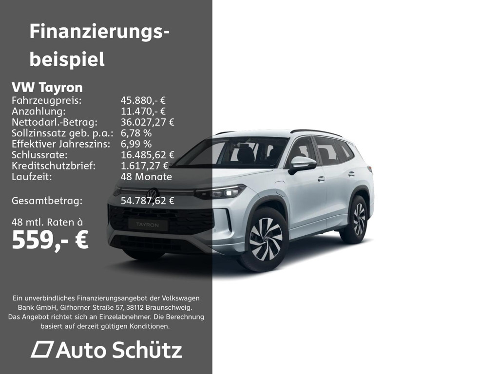 Volkswagen Tayron 2025 Hybride Benzine