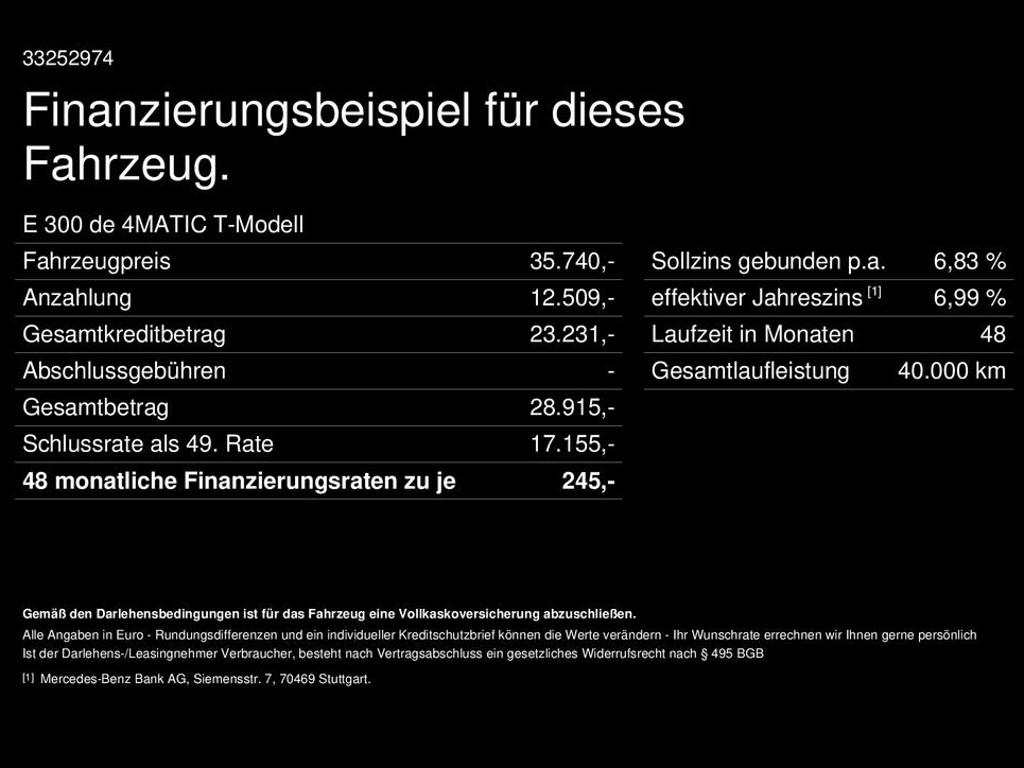 Mercedes-Benz E-Klasse 2022 Hybride Diesel