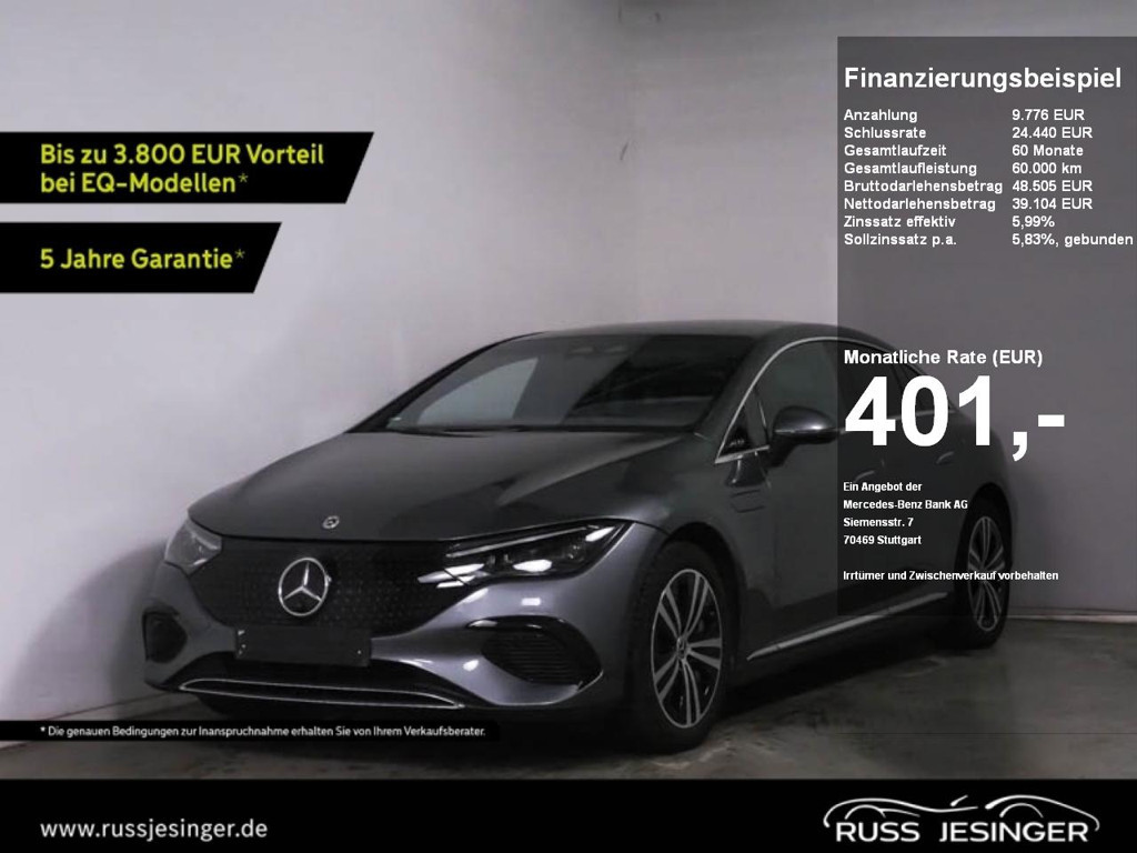Mercedes-Benz EQE 2024 Elektrisch