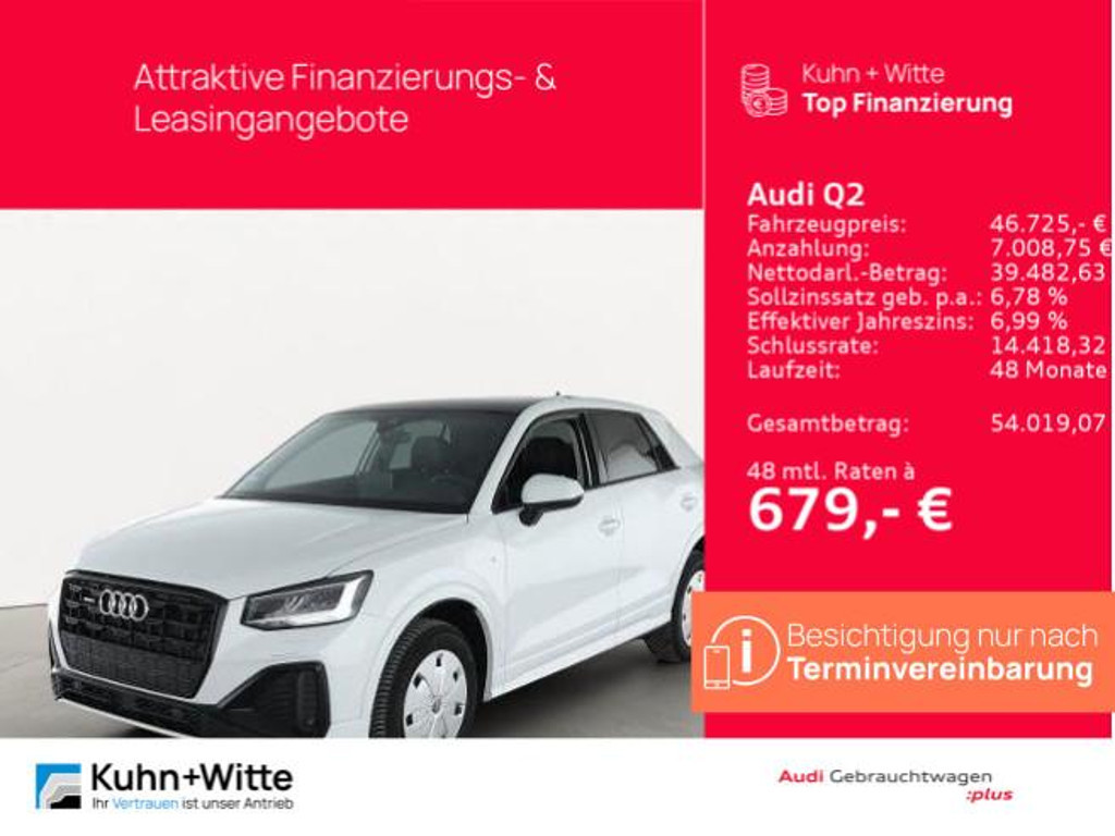 Audi Q2 2025 Benzine