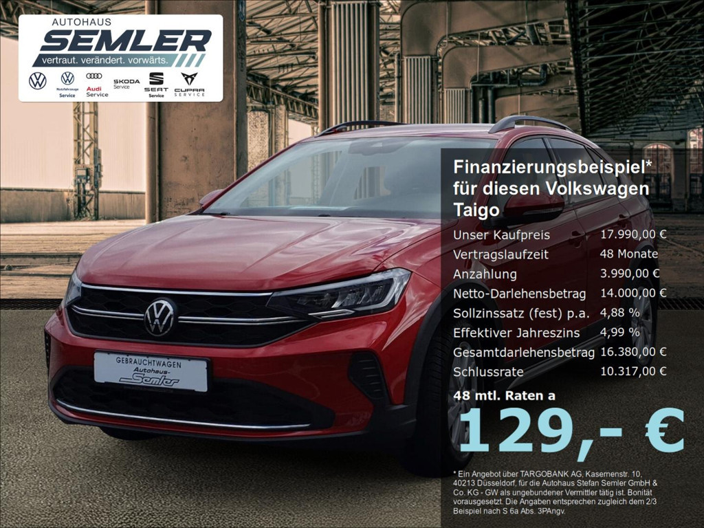 Volkswagen Taigo 2022 Benzine