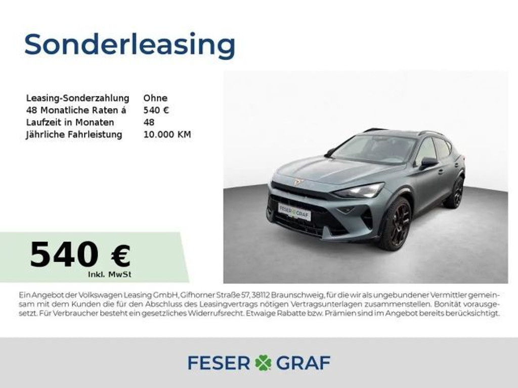 Cupra Formentor 2025 Benzine