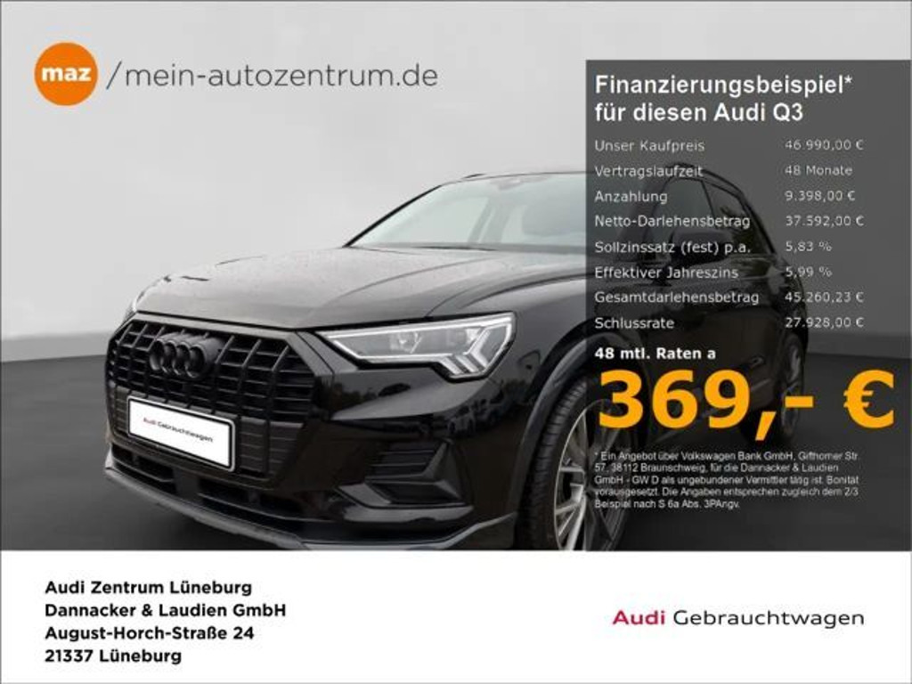 Audi Q3 2025 Benzine