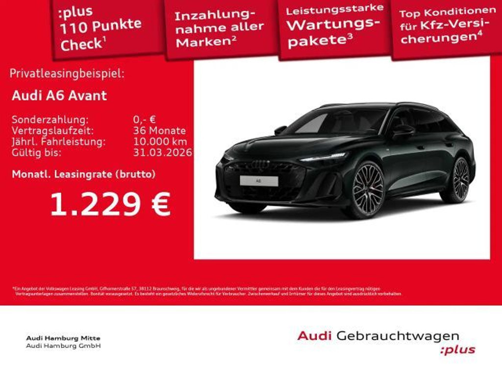 Audi A6 e-tron 2026 Benzine