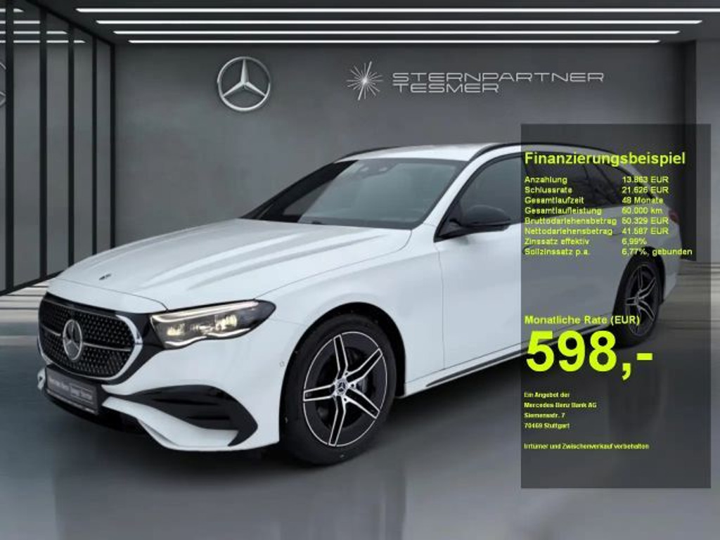Mercedes-Benz E-Klasse 2024 Hybride Benzine