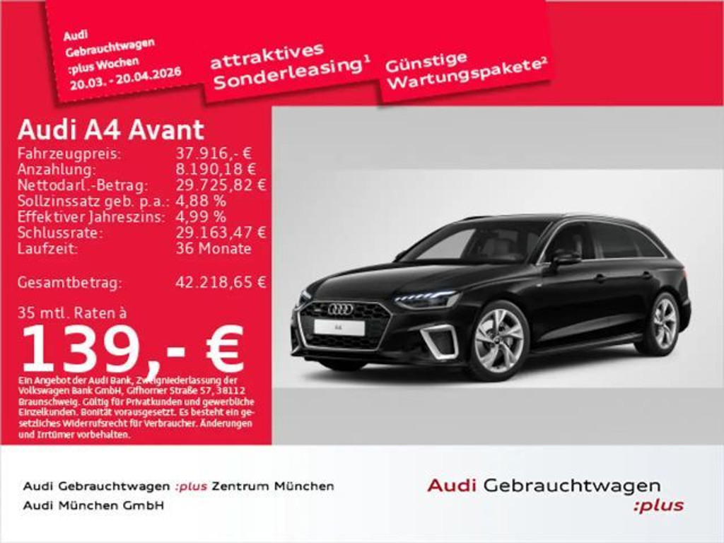Audi A4 2024 Benzine