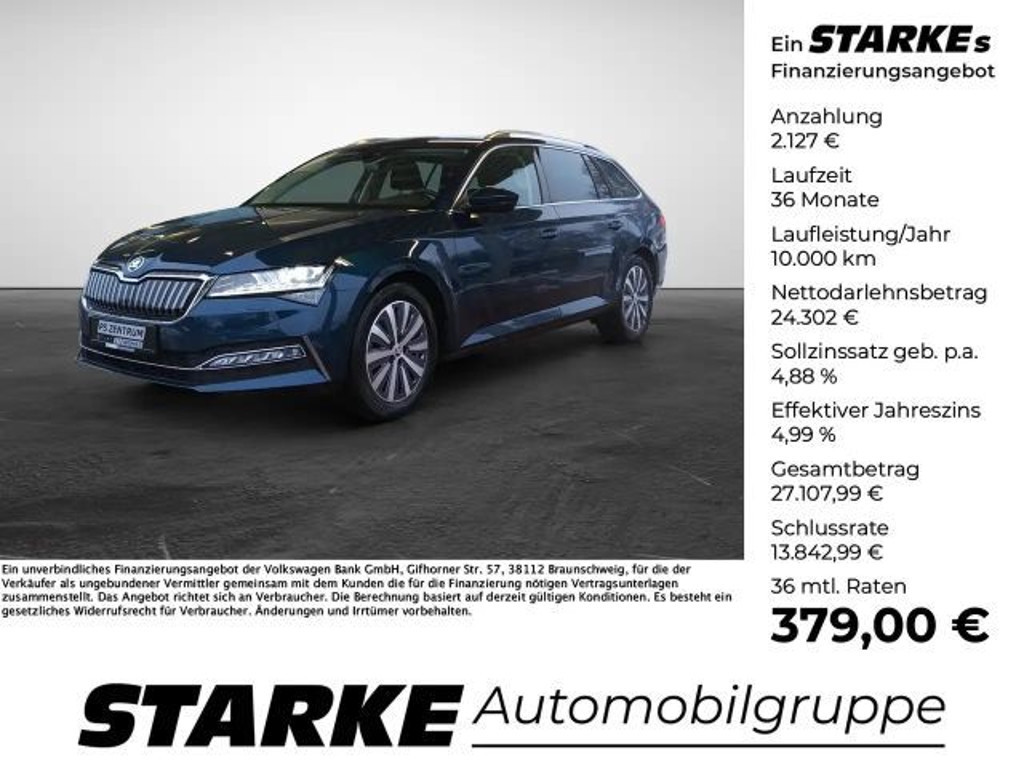 Skoda Superb 2022 Hybride Benzine