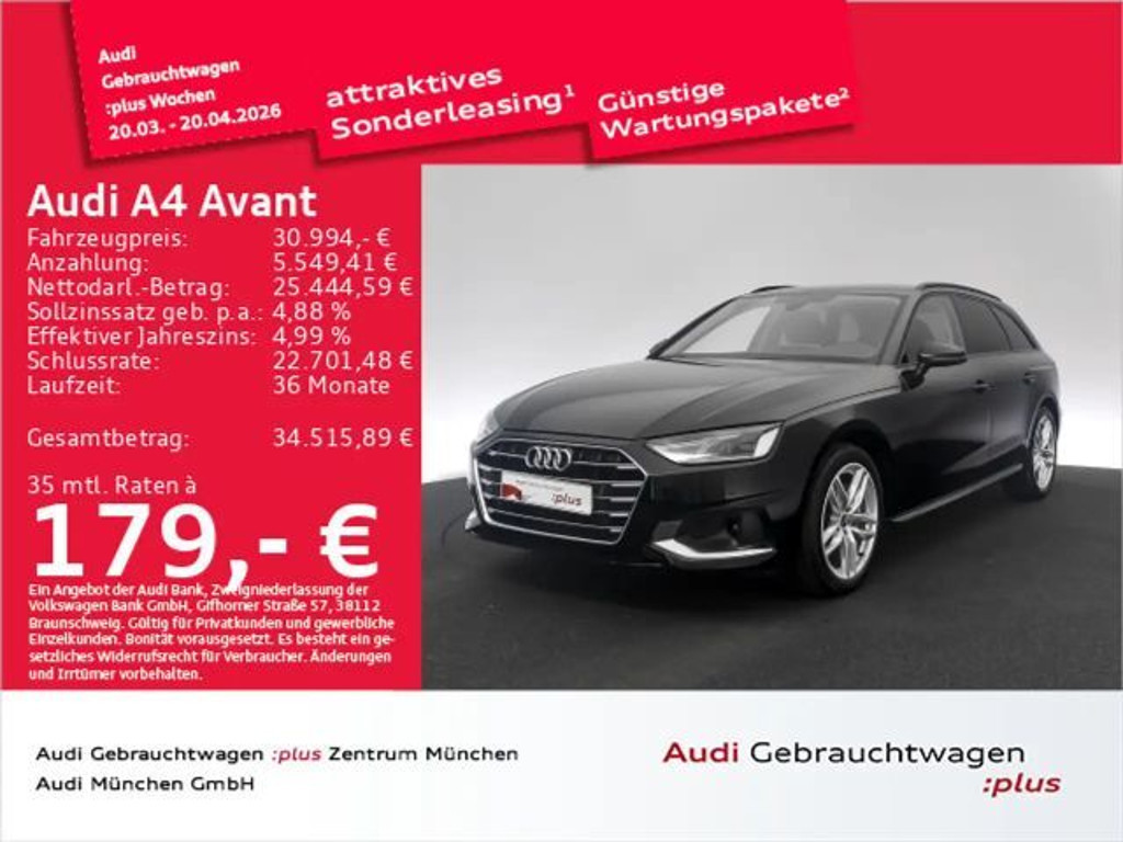 Audi A4 2023 Benzine