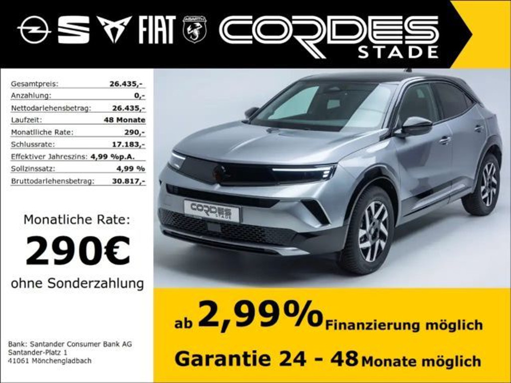 Opel Mokka 2025 Hybride Benzine