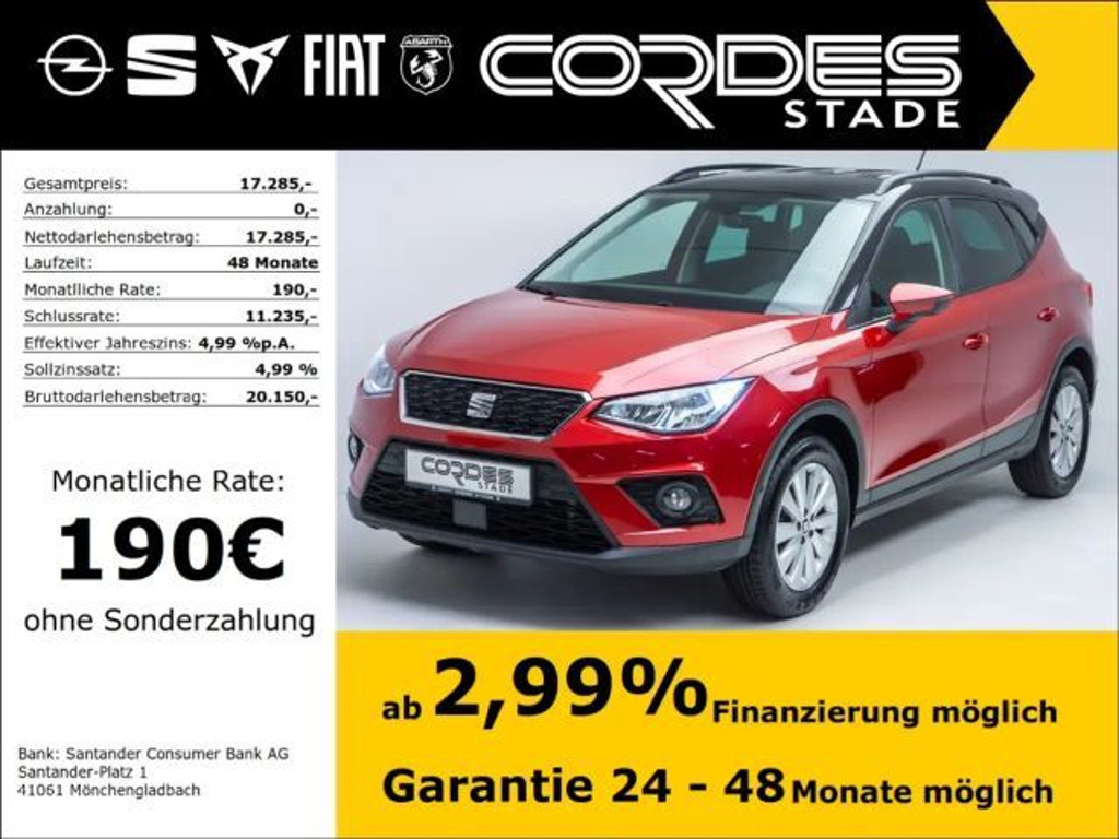 Seat Arona 2021 Benzine