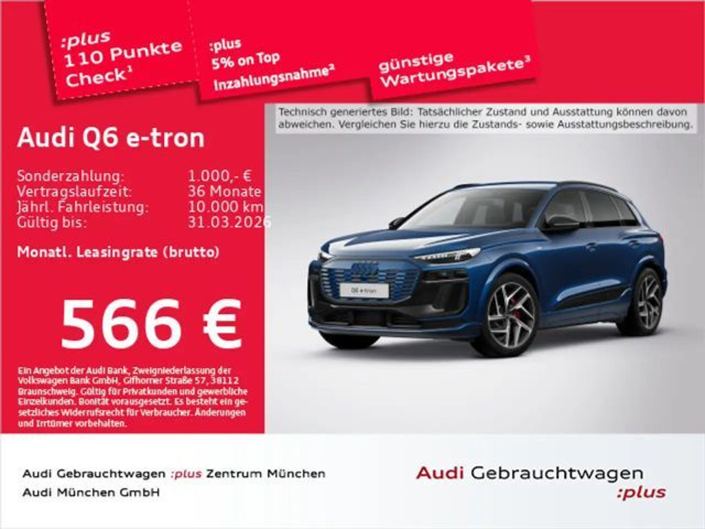Audi Q6 e-tron 2025 Elektrisch