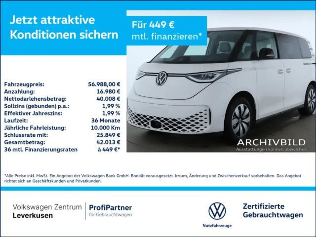 Volkswagen ID. Buzz 2025 Elektrisch