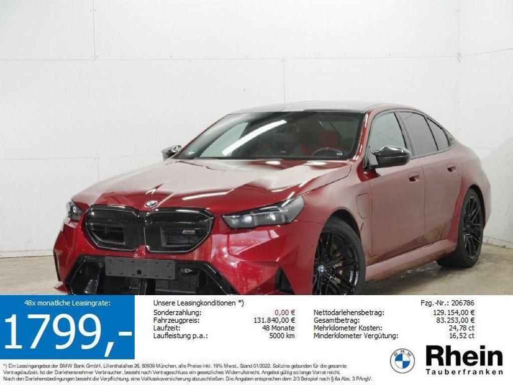 BMW M5 2025 Hybride Benzine