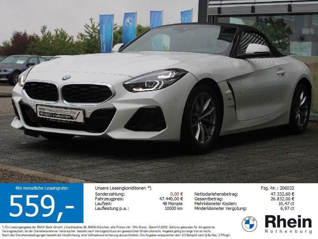 BMW Z4 2025 Benzine