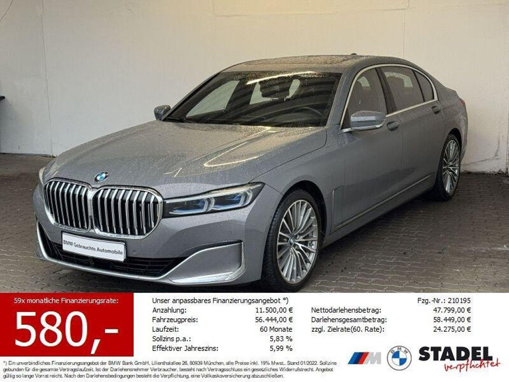 BMW 7 Serie 2021 Benzine