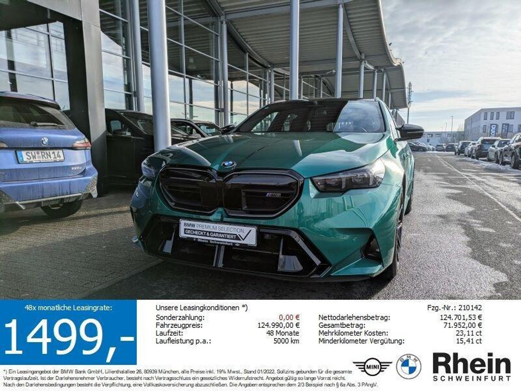 BMW M5 2025 Hybride Benzine