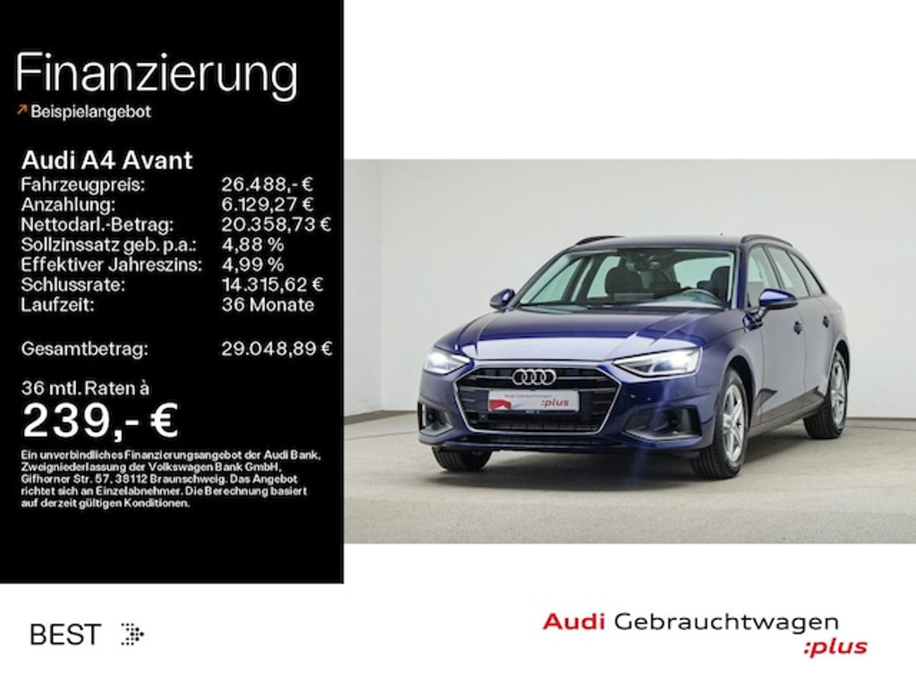 Audi A4 2023 Benzine