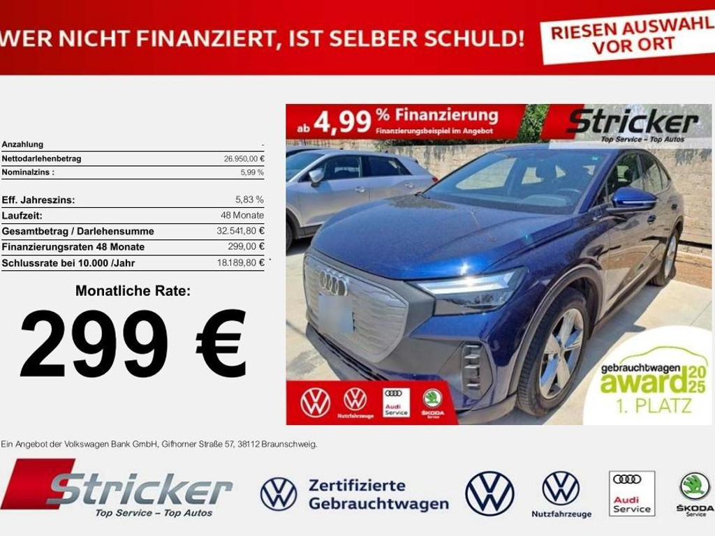 Audi Q4 e-tron 2023 Elektrisch