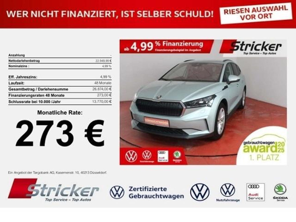 Skoda Enyaq 2021 Elektrisch