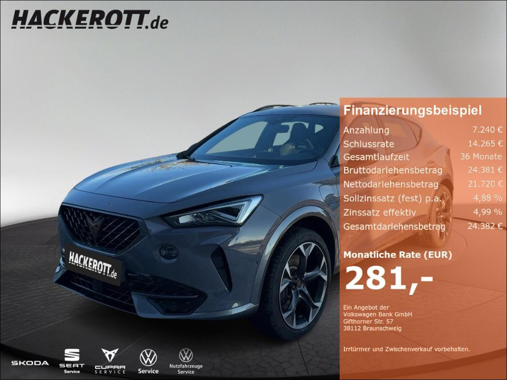 Cupra Formentor 2022 Hybride Benzine