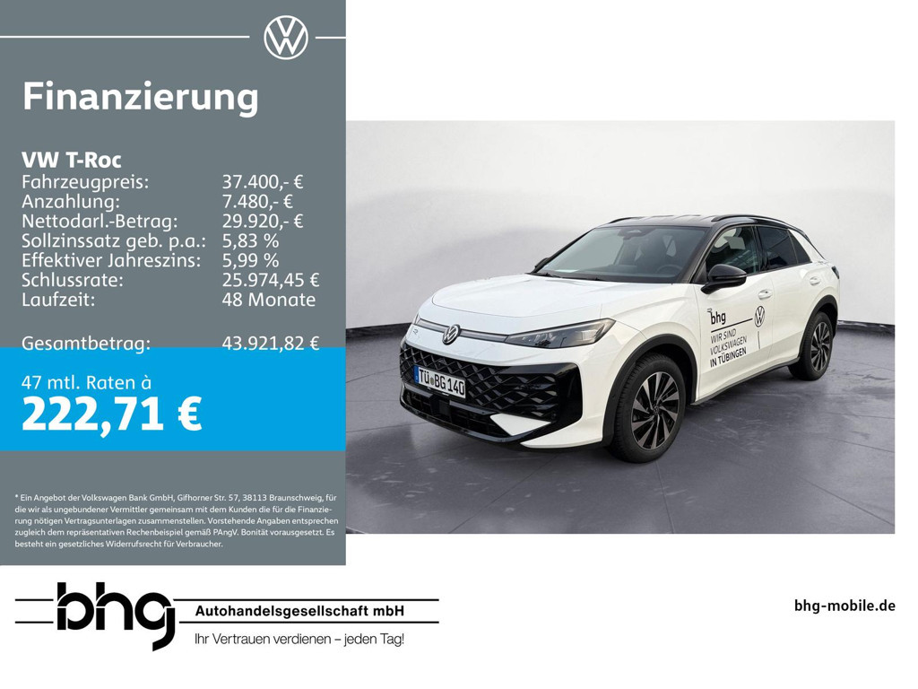 Volkswagen T-Roc 2025 Benzine