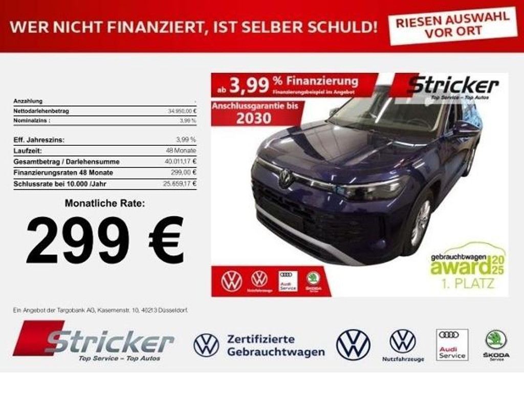 Volkswagen Tayron 2025 Benzine