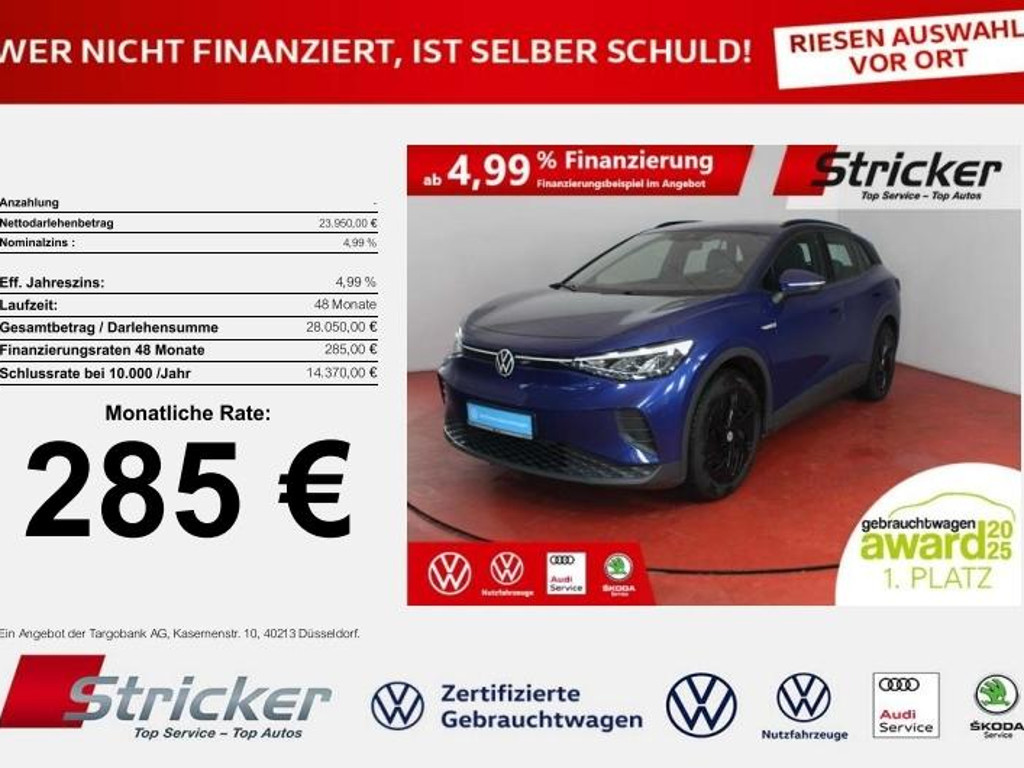 Volkswagen ID.4 2022 Elektrisch