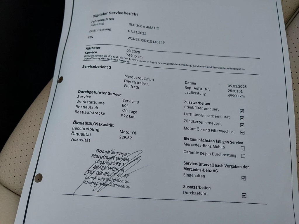 Mercedes-Benz GLC-Klasse