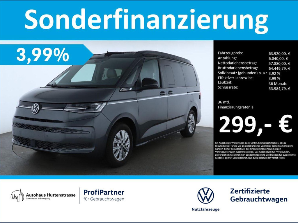 Volkswagen California 2025 Benzine