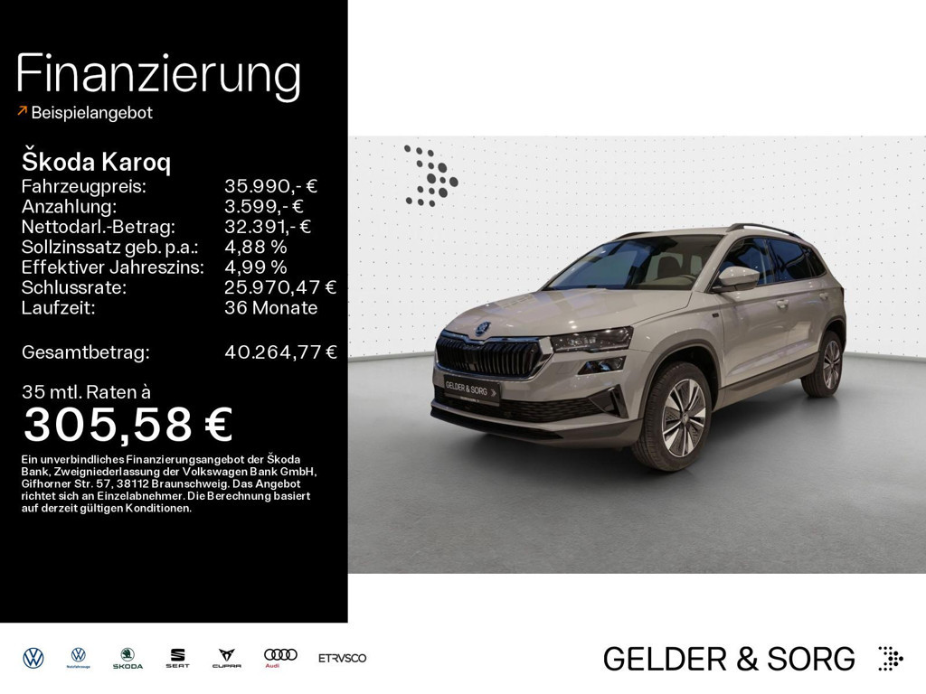 Skoda Karoq 2026 Benzine