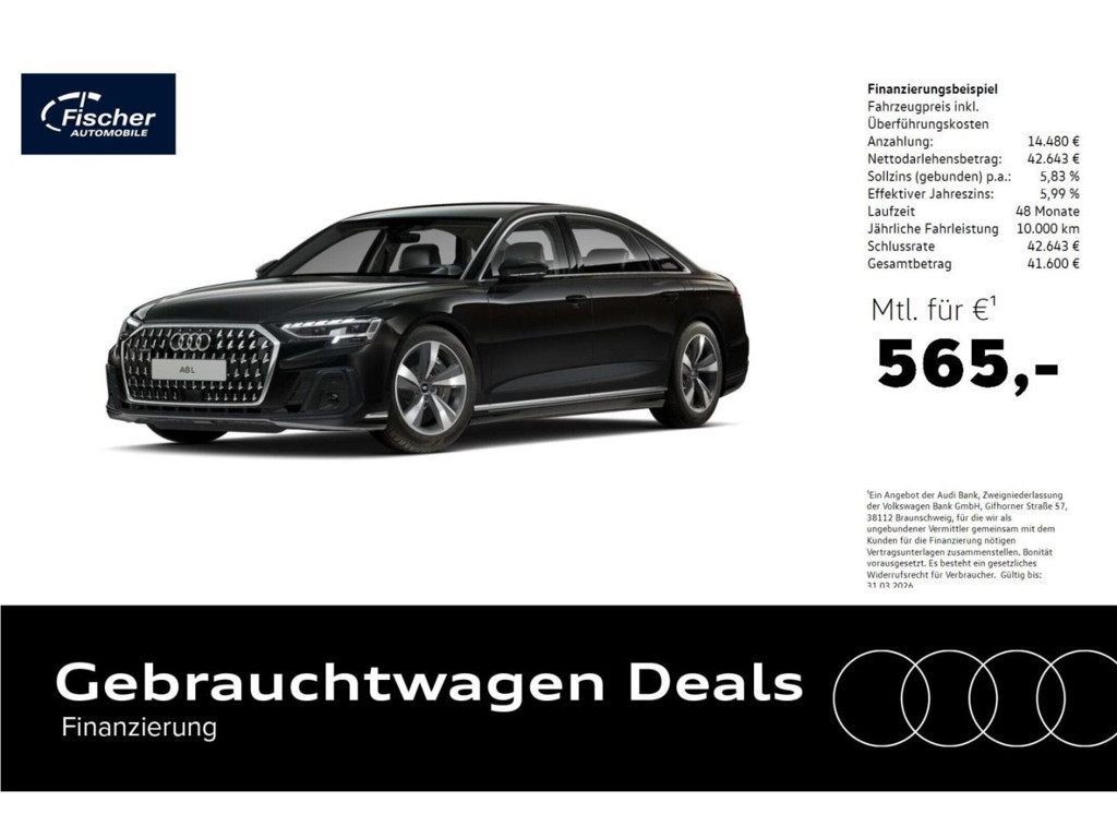 Audi A8 2025 Hybride Benzine