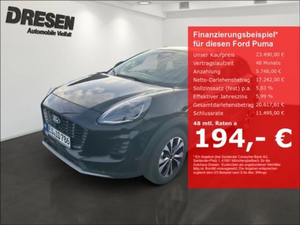 Ford Puma 2025 Benzine