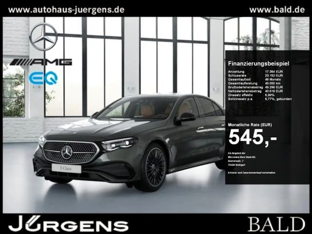 Mercedes-Benz E-Klasse 2024 Hybride Benzine